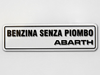 ABARTH Fuel Sticker