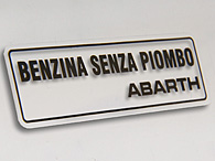 ABARTH Fuel Sticker