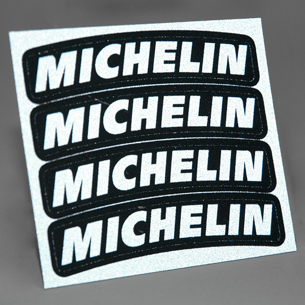 MICHELIN Logo Sticker for Tire (4pcs.)