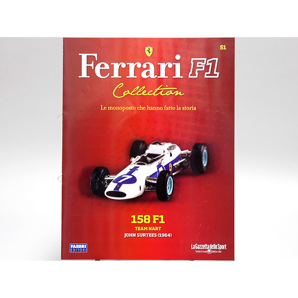 1/43 Ferrari F1 Collection No.51 158F1 J.Surtees Miniature Model