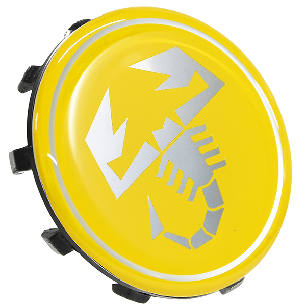 ABARTH 500 Wheel Center Cap (Scorpione/Yellow) 