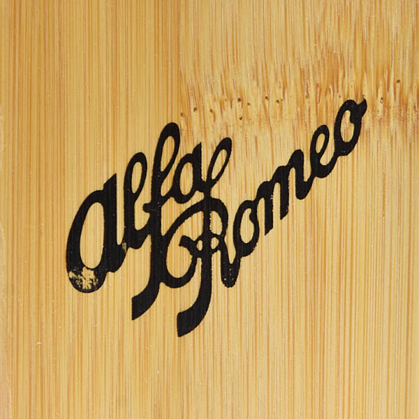 Alfa Romeo Official Bamboo Pen Stand