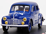 1/43 1000 MIGLIA Collection No.43 Renault 4CV Miniature Model