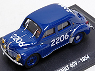 1/43 1000 MIGLIA Collection No.43 Renault 4CV Miniature Model