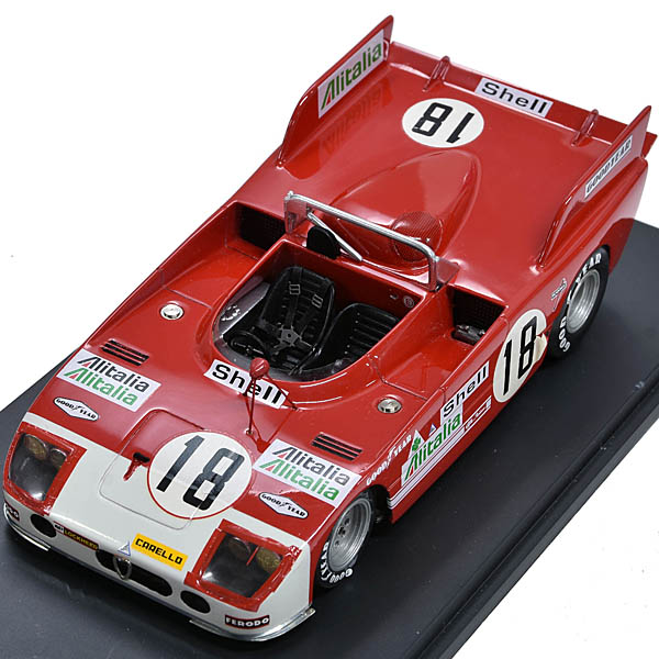 1/424 Alfa Romeo 33TT3 1972 Miniature Model