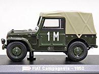 1/43 1000 MIGLIA Collection No.46 FIAT CAMPAGNOLA Miniature Model