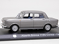 1/43 ABARTH Collection No.57 SIMCA 1150 CORSA Miniature Model