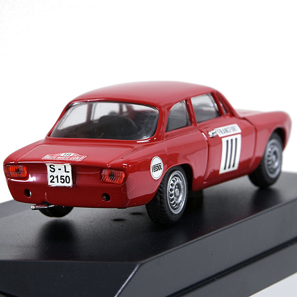 1/43 Alfa Romeo Giulia GTA Rally Montecarlo 1967 No.111 Miniature Model