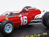 1/43 Ferrari F1 Collection No.68 246F1-66 LORENZA BANDINI Miniature Model