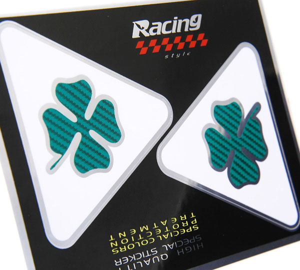 QUADRIFOGLIO Alu Sticker Set