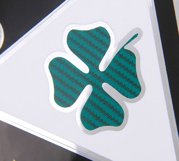 QUADRIFOGLIO Alu Sticker Set