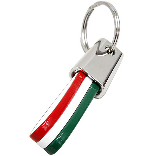 Ferrari Tricolor Keyring (slim type)