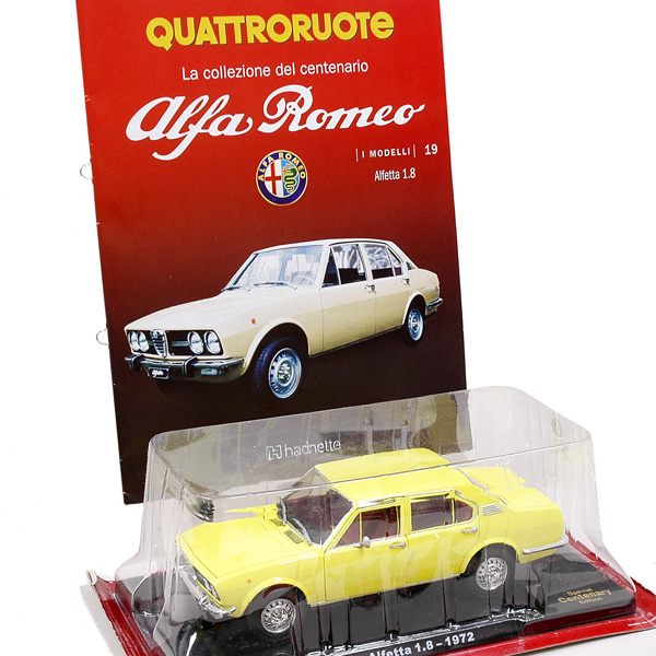 1/24 Alfa Romeo 100 Anni Collection No.19 ALFETTA 1.8 Miniature Model