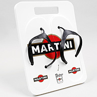 MARTINI Beach Sandal & Keyring Set