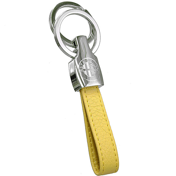 Alfa Romeo Strap Keyring (W Ring/yellow)