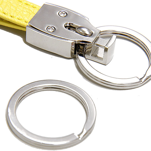 Alfa Romeo Strap Keyring (W Ring/yellow)