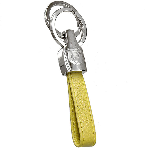 ABARTH Strap Keyring (W-ring/Yellow)