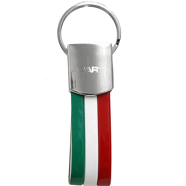 ABARTH Tricolor Keyring (Logo)