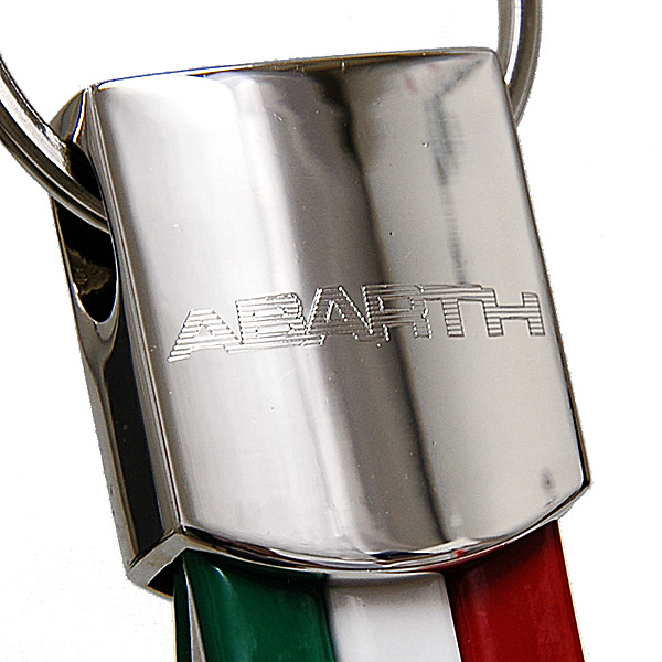 ABARTH Tricolor Keyring (Logo)