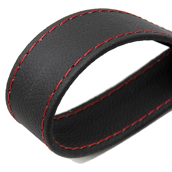 ABARTH 500 Trunk Strap (Black Base/ABARTH logo/Red)