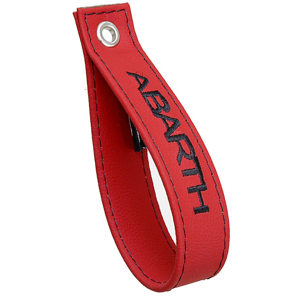 ABARTH 500 Trunk Strap (Red Base/ABARTH logo/Red)