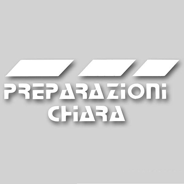 PREPARAZIONI CHIARA Sticker (Die Cut/White)