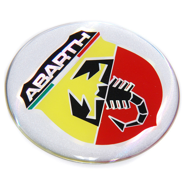 ABARTH 3D Emblem Sticker (Round/75mm)-21534-