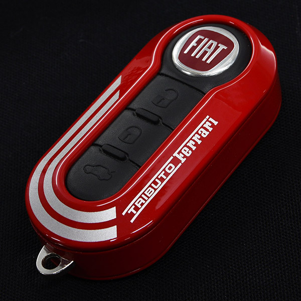 KEY COVER CHIAVI FIAT 500 ABARTH TRIBUTO FERRARI - ORIGINALE - GENUINE