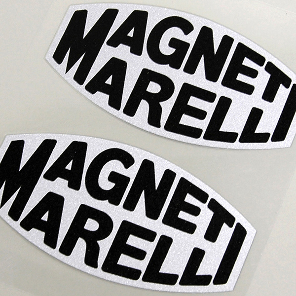 MAGNETI MARELLI Logo Sticker (Clear Base)