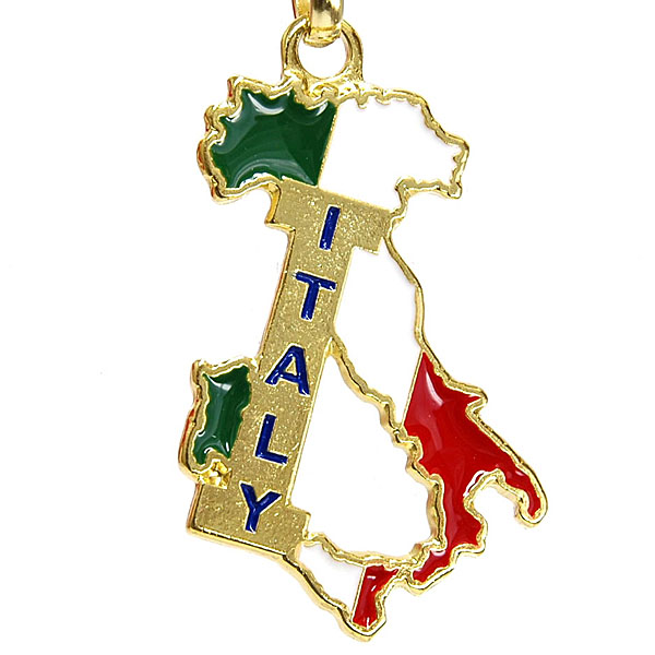 ITALIA Map Keyring