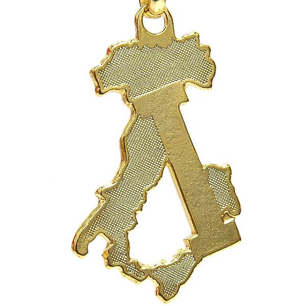 ITALIA Map Keyring