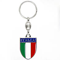 ITALIA Keyring (Shield Shaped)