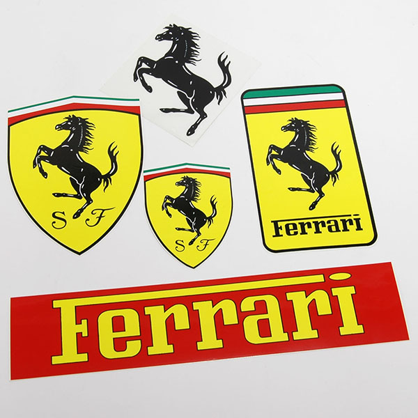 Ferrari Sticker Set