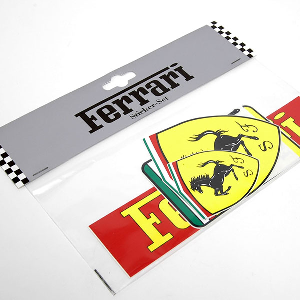 Ferrari Sticker Set