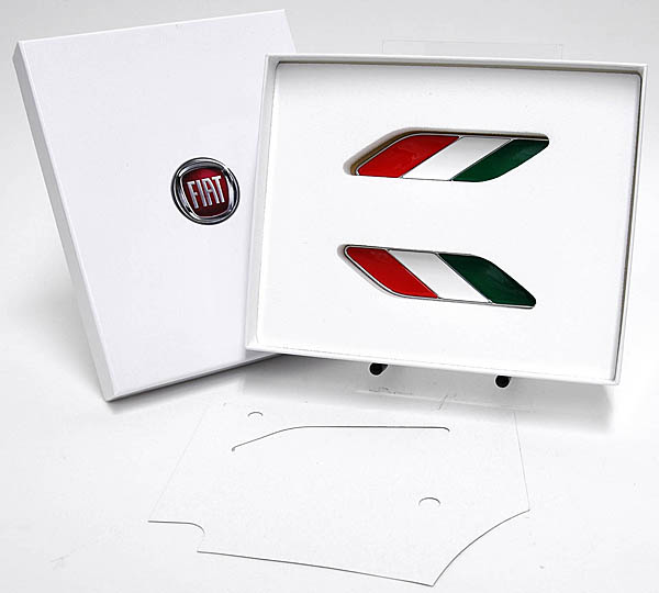 FIAT 500 Tricolor Emblem