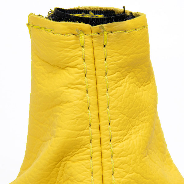 FIAT New 500/500 ABARTH Leather Shift Boots (Yellow)