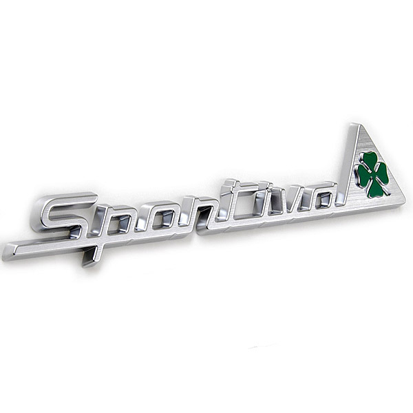 Alfa Romeo Sportiva&Quadrifoglio Emblem (Left)