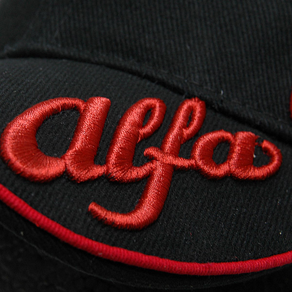 Alfa Romeo Baseball Cap(Black/Red Logo)