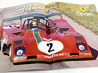 1/43 Ferrari Racing Collection No.45 312P Miniature Model