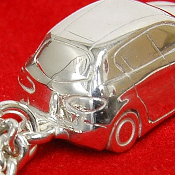 Alfa Romeo 147 Phase 2 Sterling Silver Keyring