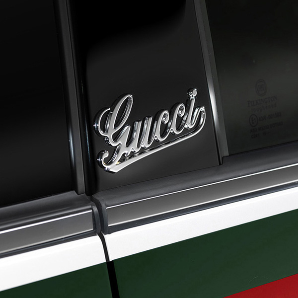 FIAT Genuine 500 by Gucci B pillar emblem