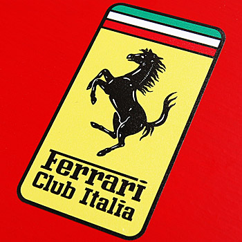 Ferrari Club Italia Emblem Sticker : Italian Auto Parts & Gadgets Store