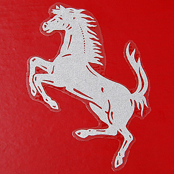 Ferrari Cavallino Sticker(silver) 