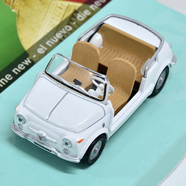 1/43 FIAT����500 JOLLY�ߥ˥��奢��ǥ�(�ۥ磻��)