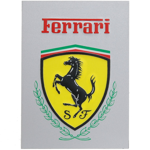 Ferrari Emblem Plate