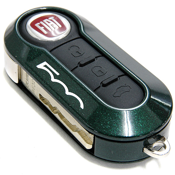 FIAT 500 Key Cover Set(Green Met./Black)