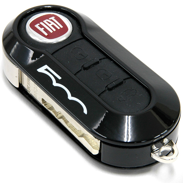 FIAT 500 Key Cover Set(Green Met./Black)