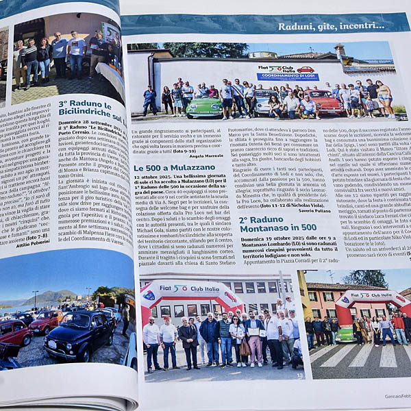 FIAT500 Club Italia Newsletter 2026 No. 1