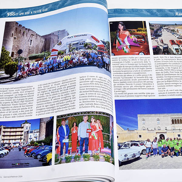 FIAT500 Club Italia Newsletter 2026 No. 1