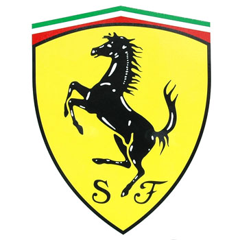 Scuderia Ferrari Water Slide Decal (1960 Replica)